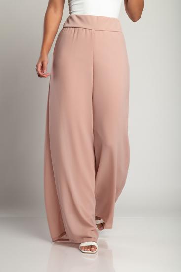 Elegant long pants Veronna, pink