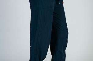 LONG PANTS WITH POCKETS AND ELASTIC AT THE WAIST AMORY, DARK BLUE