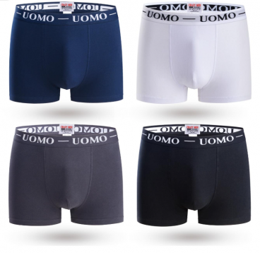 Set of 4 boxers for men, various colors