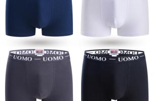 Set of 4 boxers for men, various colors