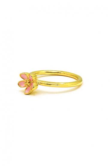 Ring with decorative detail, ART1022, gold color