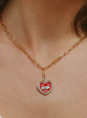 Elegant necklace, ART564, gold color.