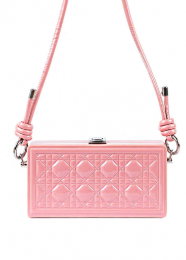 Small rectangular handbag, light pink