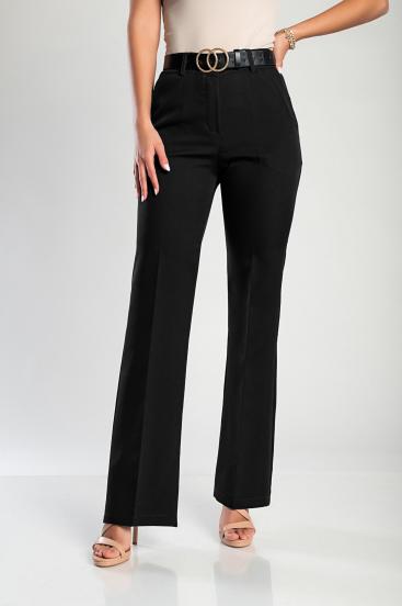 Elegant long pants, black