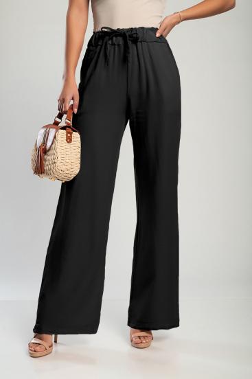 Long and elegant trousers Alamos, black