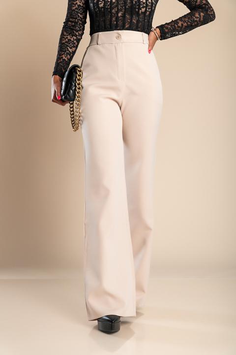 Elegant long pants Culiacan, beige
