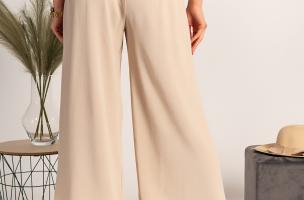 Elegant long pants Cedona, beige