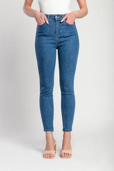 "Luxe Jeans" High-waisted, super-stretch skinny jeans
