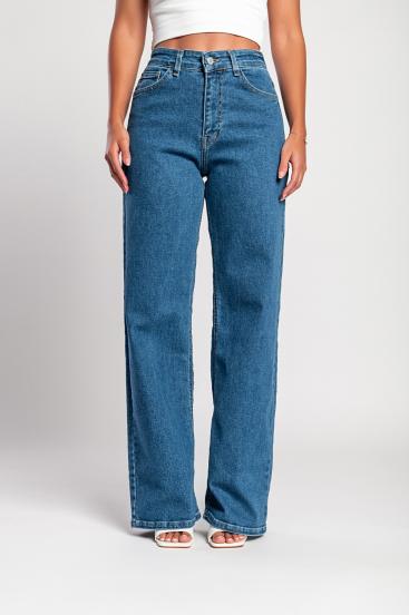 "Luxe jeans" Super stretchy high waist wide leg jeans