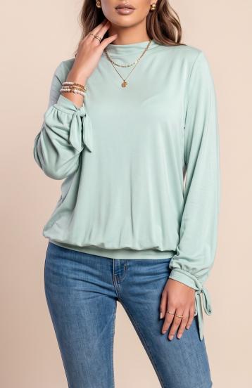 Long-sleeved top, mint