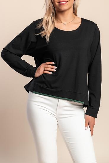 Long-sleeved Top, black