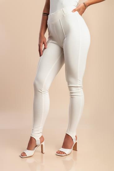 Slim Pants, Cream