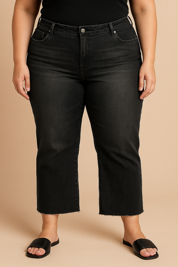 Plus size jeans, grey