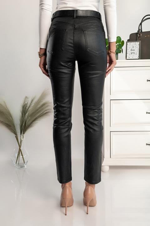 Faux Leather Tight Pants Roda, Black