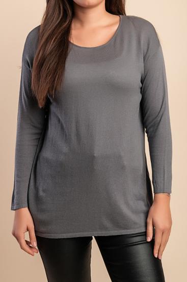 Lace Top, gray