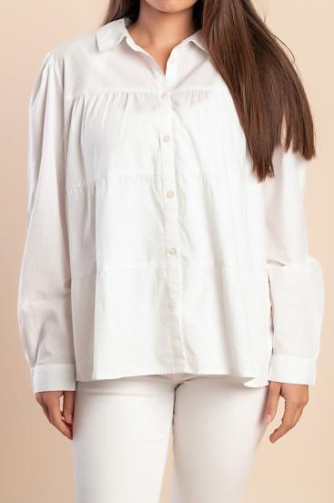 Cotton Shirt, White
