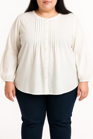 Cotton Shirt, White