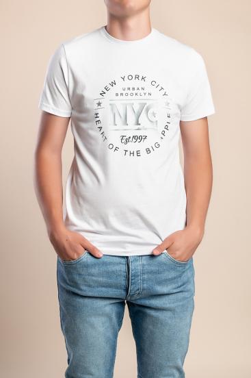 Men's T-shirt, white