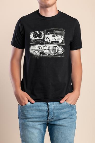 Men's Cotton T-Shirt, Black
