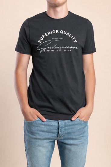 Men's Cotton T-Shirt, Gray