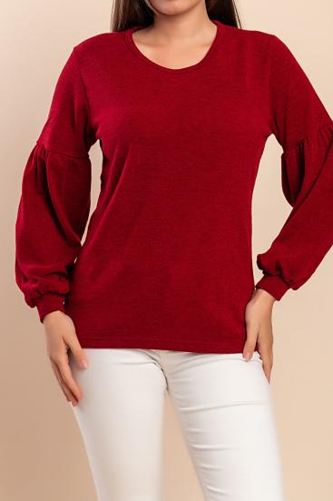 Long-sleeved Top, red