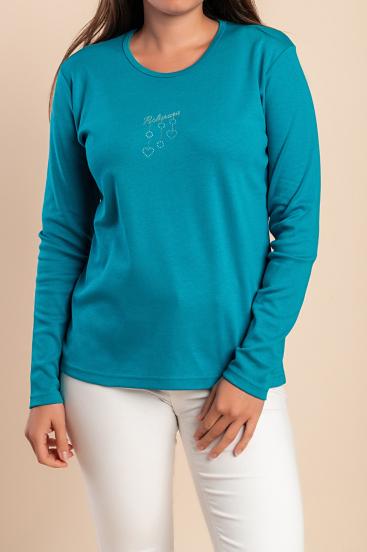 Cotton Top, turquoise