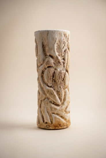 Handmade Relief Ceramic Vase