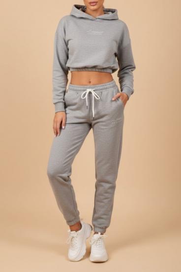 Cotton Tracksuit, Gray