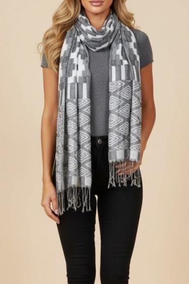 Scarf, gray