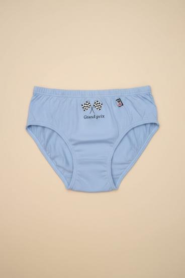 Cotton boys' underwear, 16 years, light blue