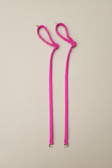 Adjustable swimsuit straps, pink